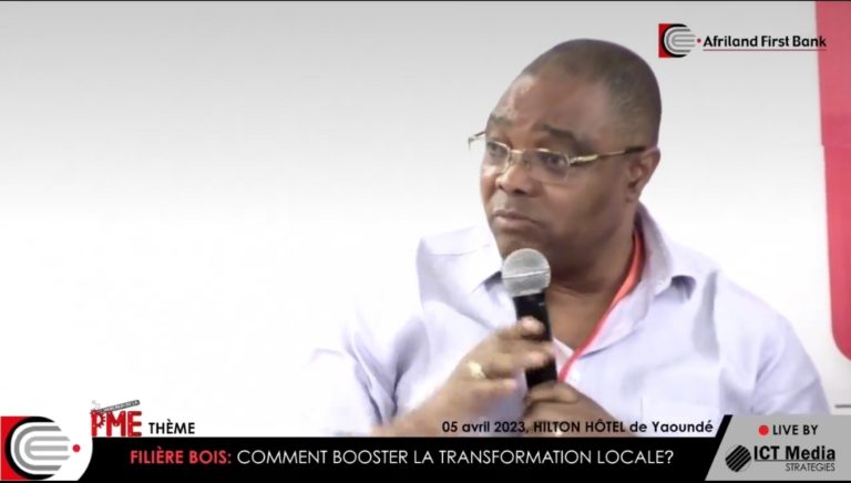 Justin Talom, PDG Dino et fils S.A : « Si Afriland First Bank ne nous portait pas, on abandonnerait le bois » [🔴Vidéo Live]