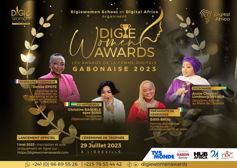 Numérique : Denise Epoté, l’une des promotrices des Awards de la Femme Digitale Gabonaise, les candidatures via l’adresse https://digiewomenawards.com [ Postulez !]