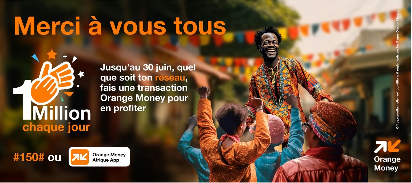 Cameroun: Orange Money dit « Merci » à ses clients à coup de millions !