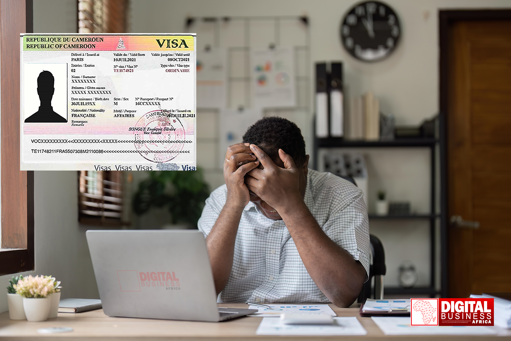 e-Visa du Cameroun : Bugs et sueurs froides sur la plateforme evisacam.cm mise en place par le MINREX et Impact Palmarès R&D SAS