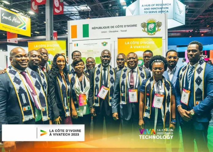 Viva Tech : Amadou Coulibaly accompagne 12 startups ivoiriennes, une convention signée entre  Gotic-CI et  Infranum