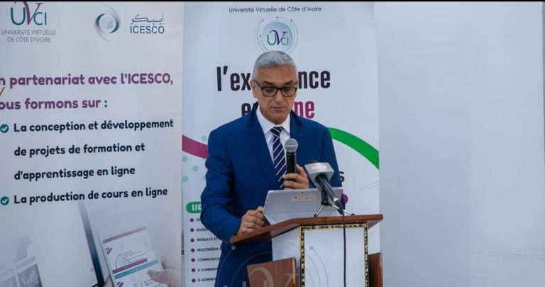 e-learning/Côte d’Ivoire : Un atelier organisé par l’ ICESCO en collaboration avec l’Université virtuelle de CI