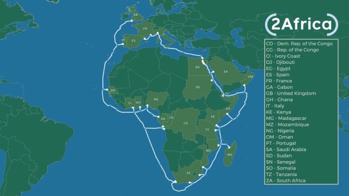 Fibre optique : Le Congo branché au câble sous marin 2 Africa, plus performant que le  Wacs