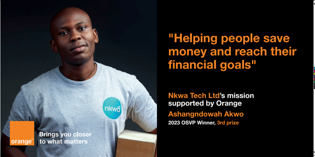Ashangndowah Akwo, 3e prix POESAM, s’engage en faveur de l’inclusion financière des jeunes avec l’application Nkwa Tech Ltd.