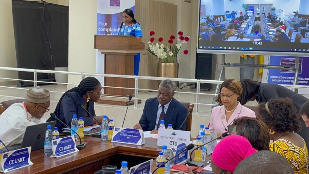 Préparation du 61e conseil du CTO par l’ART : Bernadette Lewis en visite de travail au Cameroun