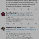 Remy et Francis Twitter