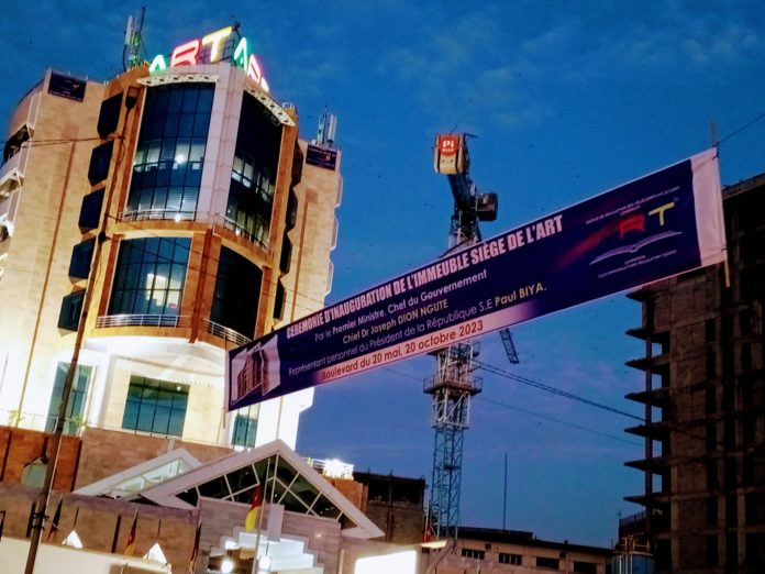 Cameroun : inauguration de l’immeuble Platinum, bâtisse futuriste de l’ART au cœur de la capitale politique