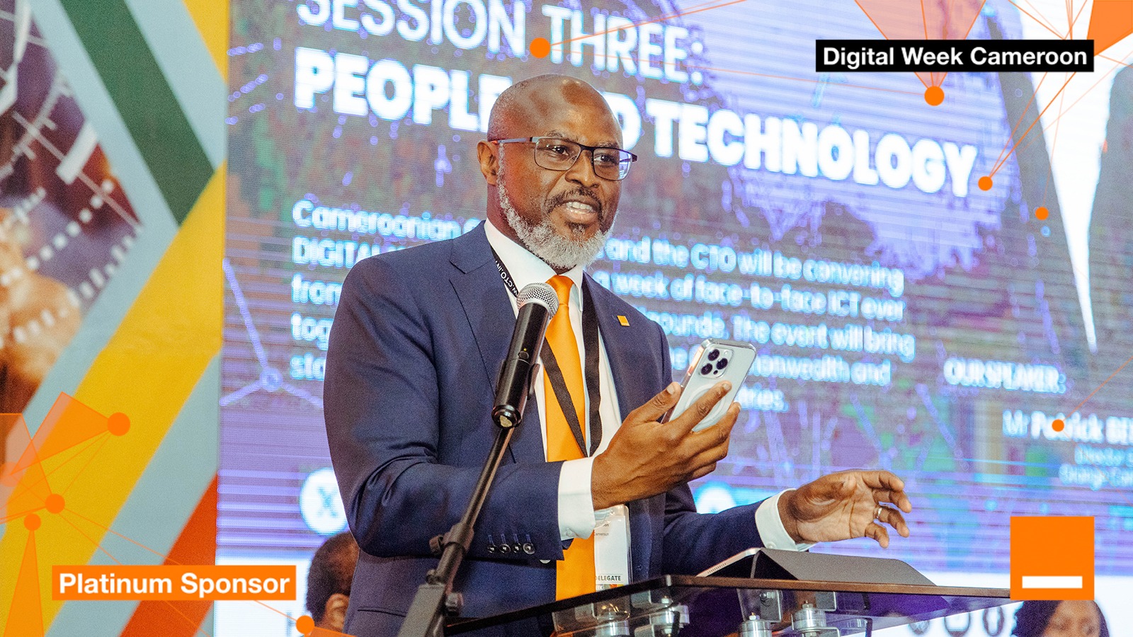 Orange Cameroon au cœur des initiatives de transformation digitale : les explications de Patrick Benon au Digital Week Cameroon 2023