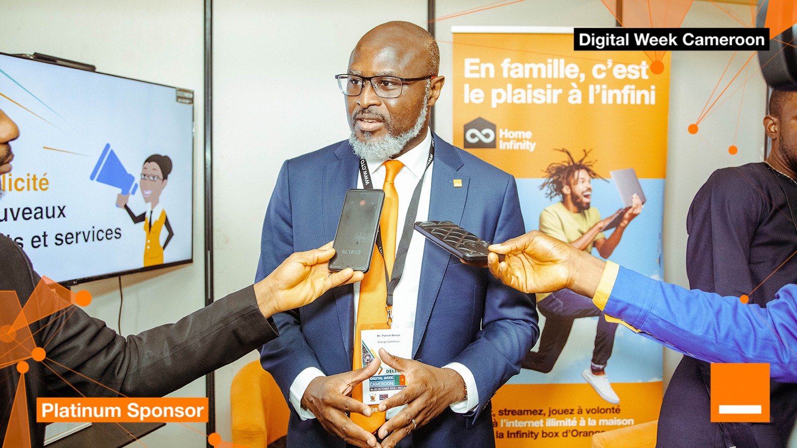 Orange Cameroon au cœur des initiatives de transformation digitale : les explications de Patrick Benon au Digital Week Cameroon 2023