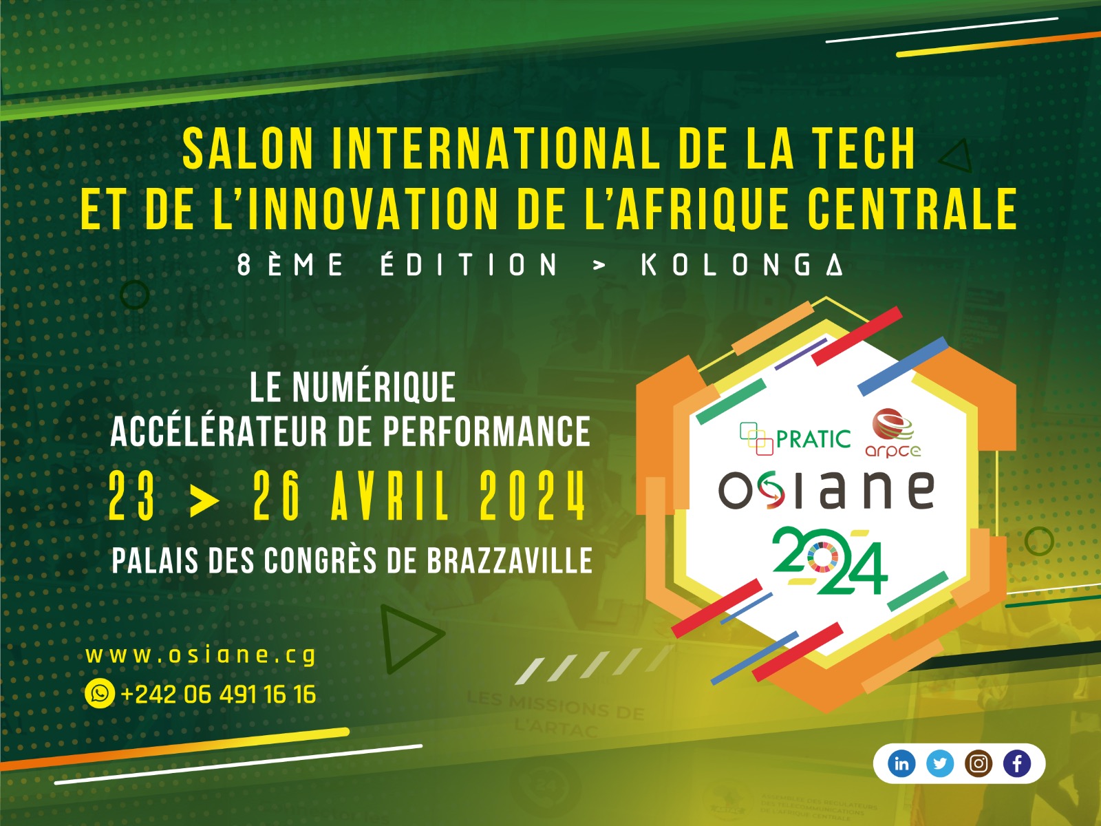 Luc Missidimbazi : « La dimension internationale du salon Osiane se confirme, s’exprime et s’affirme »