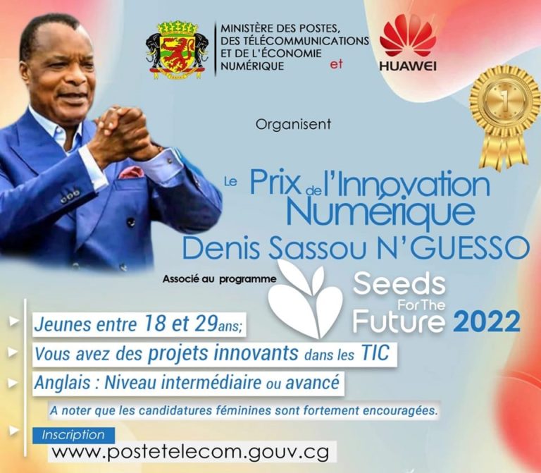 Congo : 03 start-ups primées à la faveur de la 5e édition prix de l’innovation numérique « Denis-Sassou-N’Guesso »