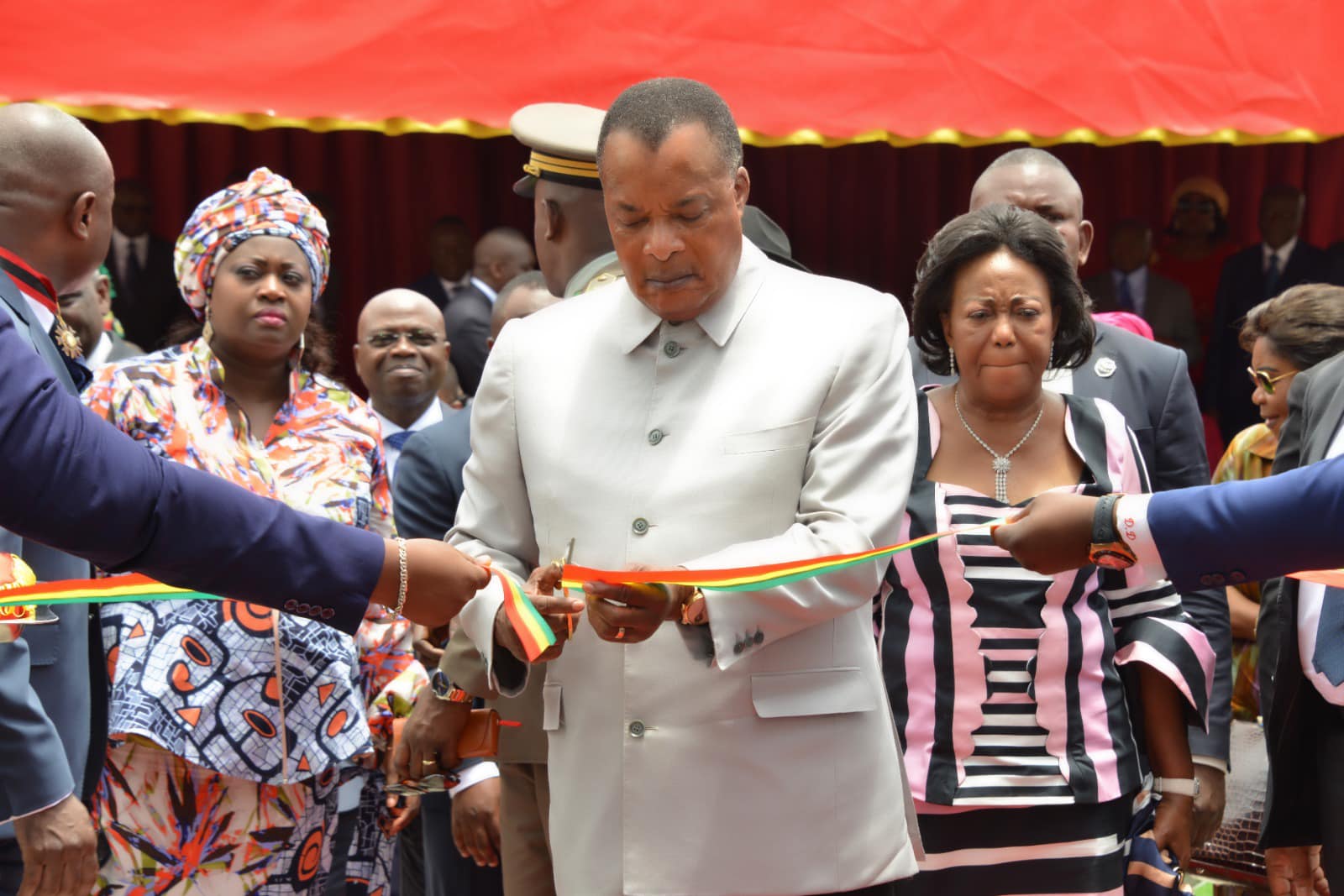 Congo Brazza : Mise en service officielle du câble sous-marin à fibre optique 2AFRICA de Meta et Cie par le président Denis SASSOU N'GUESSO