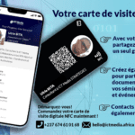 PUB carte de visite NFC de ICT Media