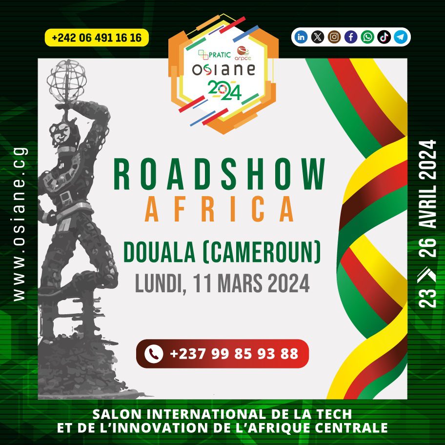 Le salon international Osiane s'expose à Douala ce 11 mars 2024 avec son Roadshow