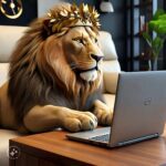 Lion généré par Meta AI 3