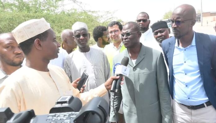 Fibre optique : Boukar Michel insatisfait de l’état d’avancement des travaux de la DTS