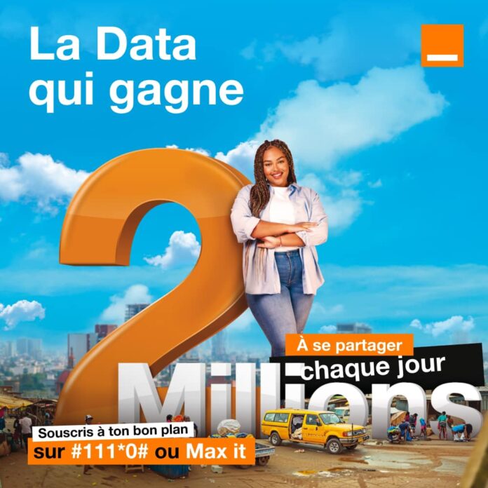 Du 24 Avril au 23 Mai 2024, Orange Cameroun en mode ” Data qui gagne”