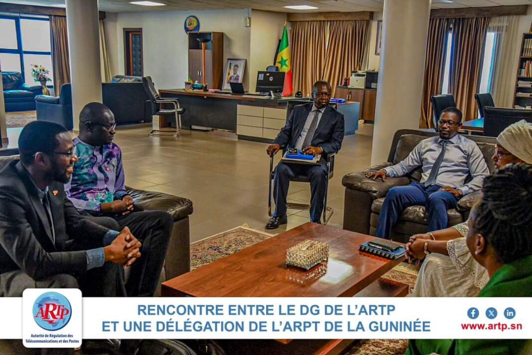 Régulation de la 5G:DG de l'ARTP et la déléguation de l'ARTP de Guinnée