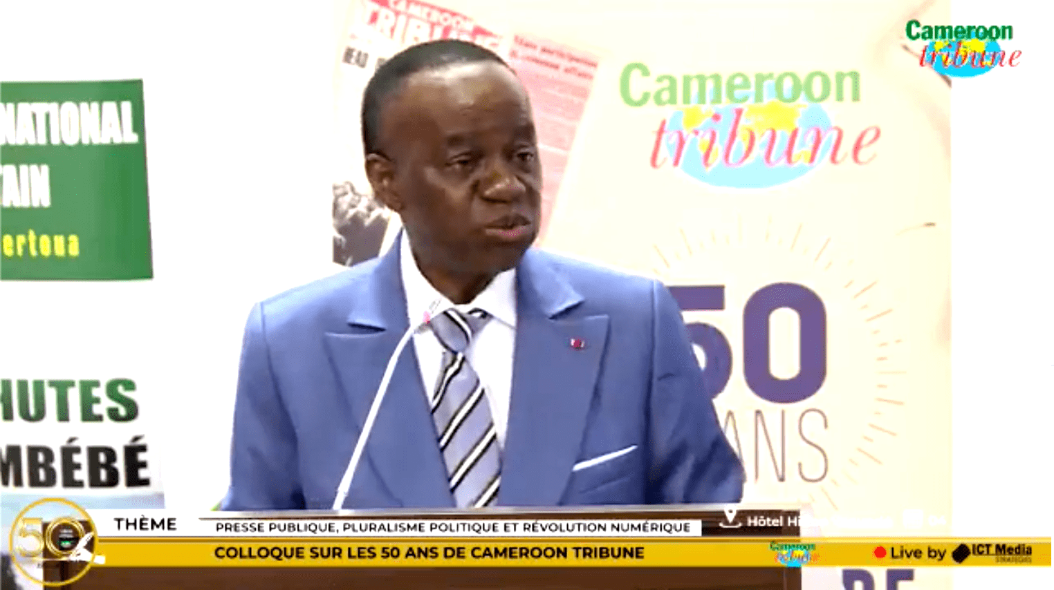 Pr Jacques FAME NDONGO: "L’adaptabilité et la mise à niveau de ses compétences pour un journaliste de l’ère du numérique est obligatoire"
