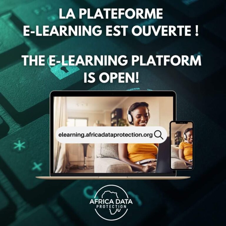 Formation : Une plateforme d’e-learning pour la protection des données en Afrique disponible 
