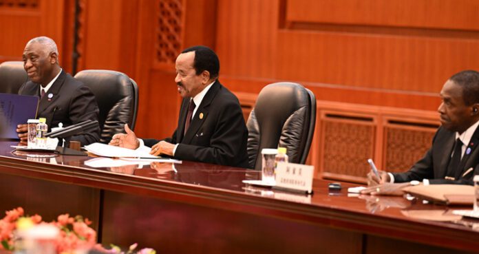 Au FOCAC, Paul Biya invite la Chine à investir dans le secteur militaire camerounais