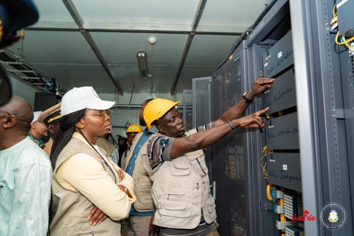 Guinée : Rose Pola Pricemou visite les infrastructures postales et numériques le long du corridor Nord