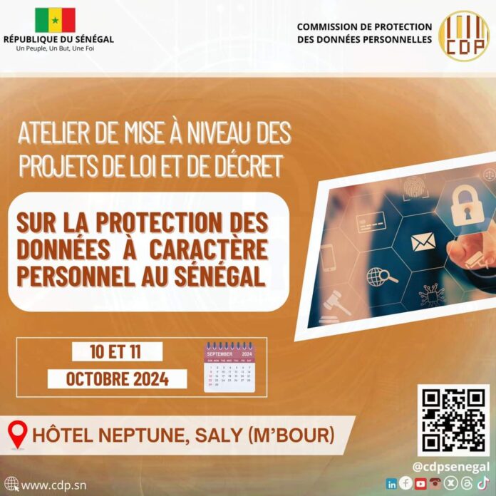 Sénégal : La CDP organise un atelier de mise à niveau des textes relatifs aux données personnelles