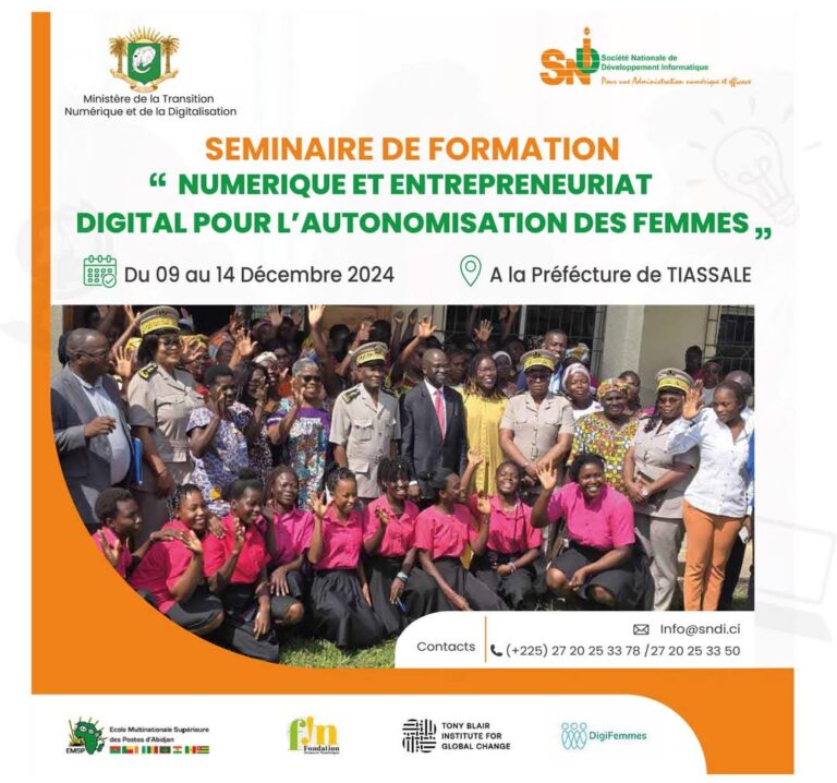 Côte d’Ivoire : Favoriser l’autonomie économique  des femmes grâce au digital