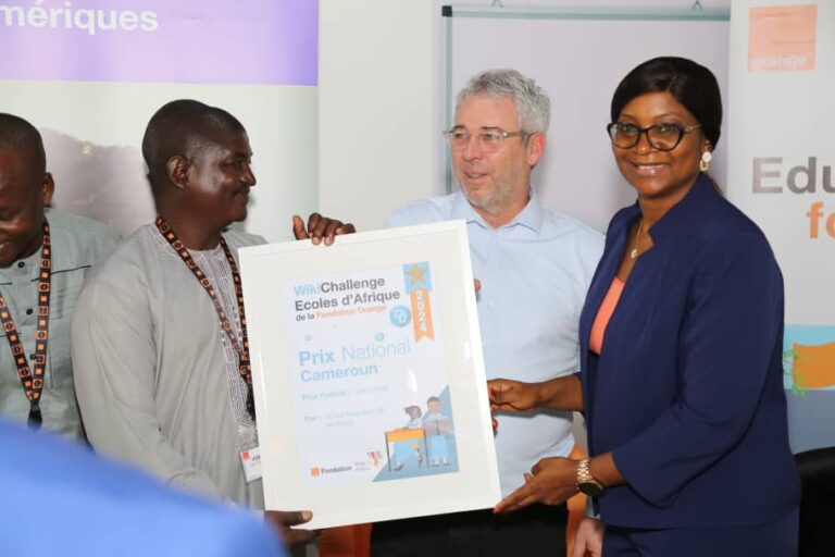 Cameroun: Pour son projet Lak Mbeza, l’école primaire d’application N°1 de Mokolo récompensée par la Fondation Orange.
