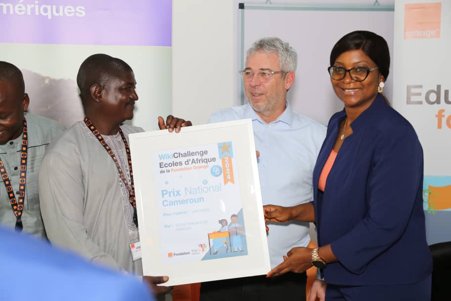 Cameroun: Pour son projet Lak Mbeza, l’école primaire d’application N°1 de Mokolo récompensée par la Fondation Orange.