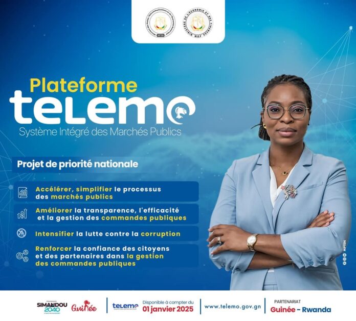 Guinée : TELEMO, la plateforme de digitalisation des marchés publics présentée