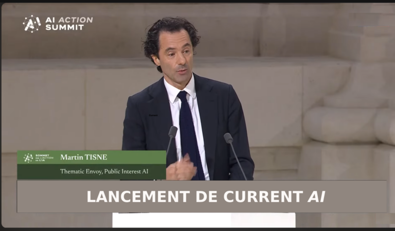 Intelligence artificielle : après le lancement manqué de Lucie, la France lance Current AI