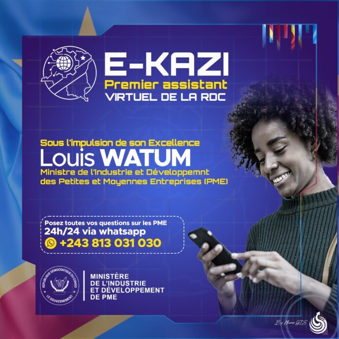 RD Congo : La 2e phase de la plateforme numérique E-KAZI lancée