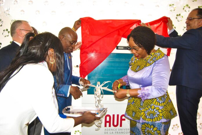 Congo : le Campus numérique francophone doté d’un laboratoire multimédia pédagogique, l’ AUF et le CIESPAC renforcent leur collaboration
