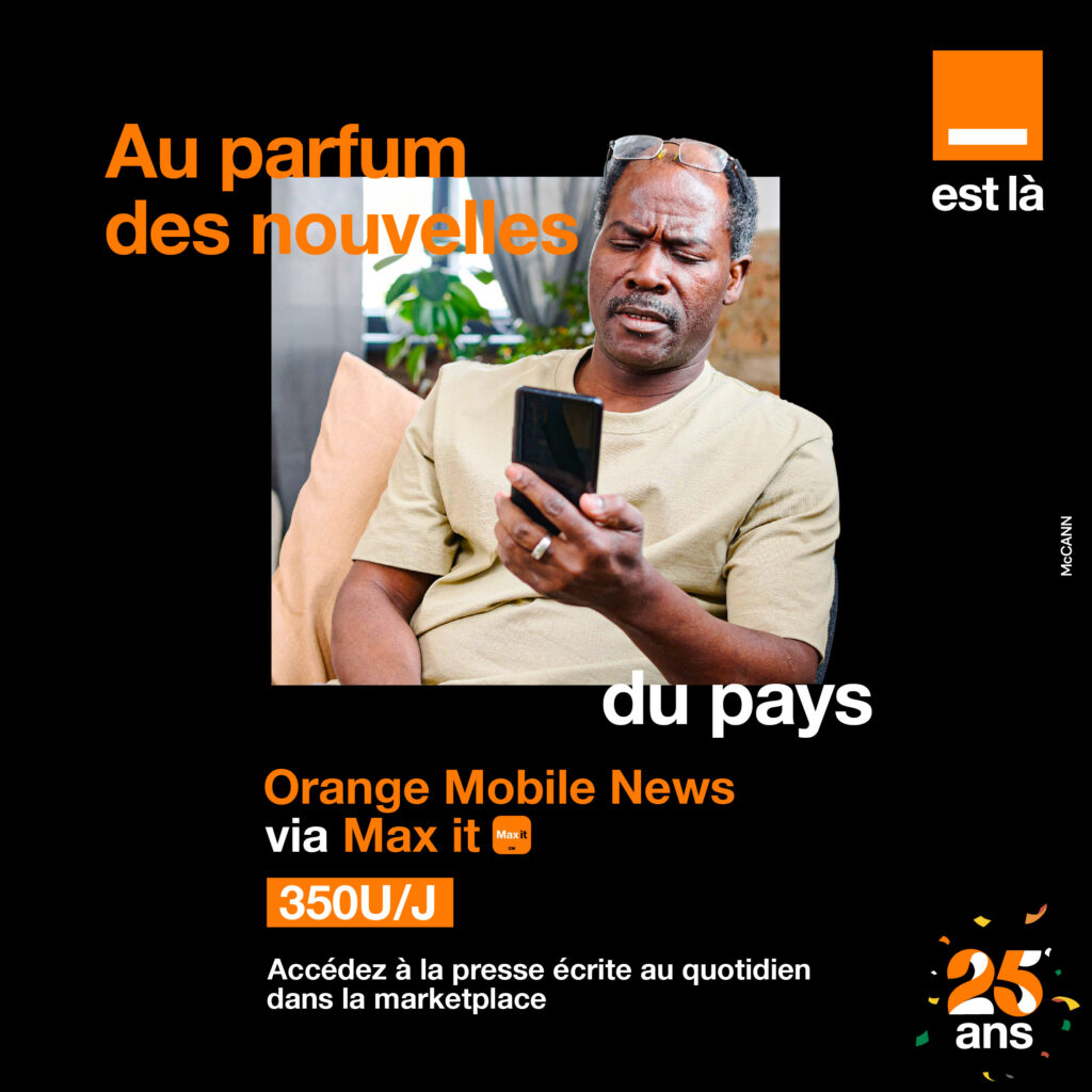 mobile news Reading orange