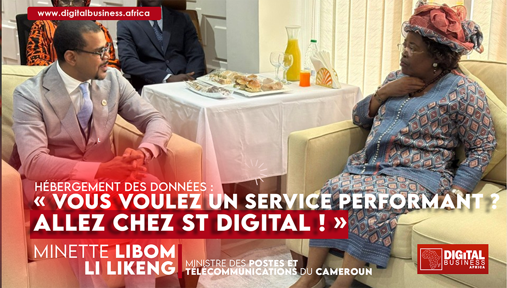 Hébergement local : Minette Libom Li Likeng recommande ST Digital aux administrations et entreprises