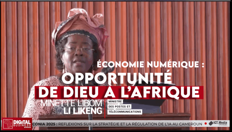 Pour Minette Libom Li Likeng, l’économie numérique représente une opportunité divine de développement offerte aux pays africains