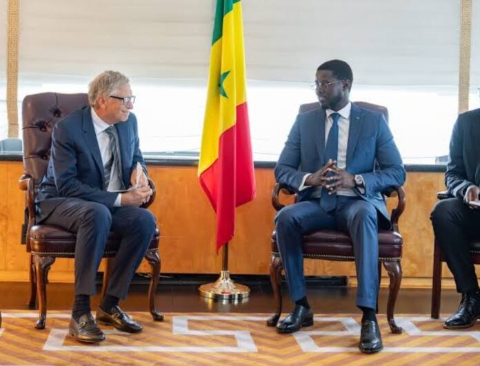 Sénégal : Bill Gates promet 10 millions de dollars pour stimuler le New Deal Technologique