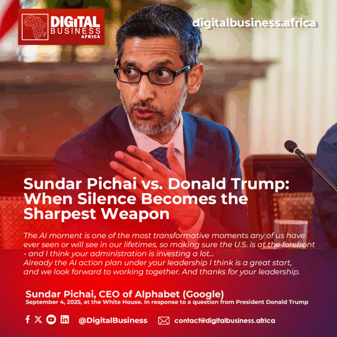 Sundar Pichai vs. Donald Trump: When Silence Becomes the Sharpest Weapon
