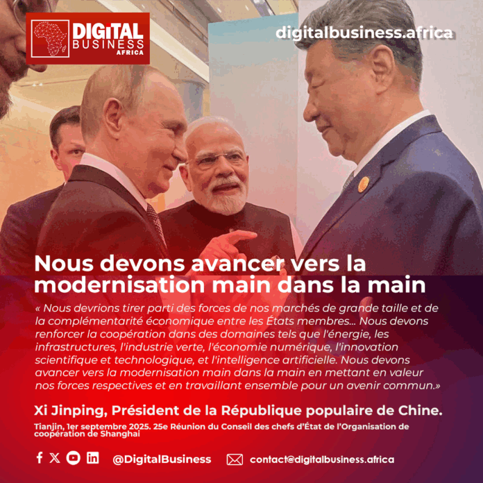 Avec Xi Jinping, Poutine et Modi en première ligne, l’OCS s’engage à renforcer la coopération numérique
