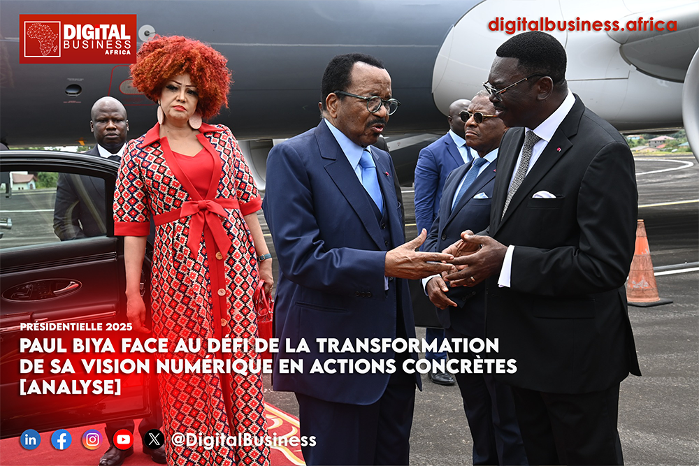 Paul Biya face au défi de la transformation numérique 1000