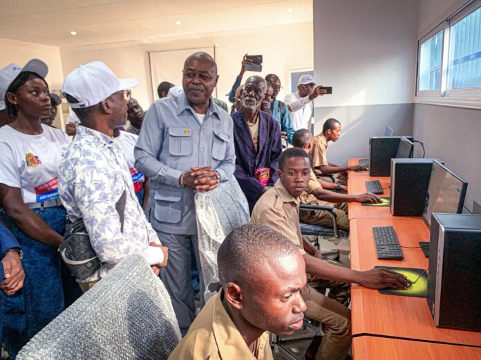 Congo : Le lycée Denis Sassou N’Guesso doté d’une salle multimédia
