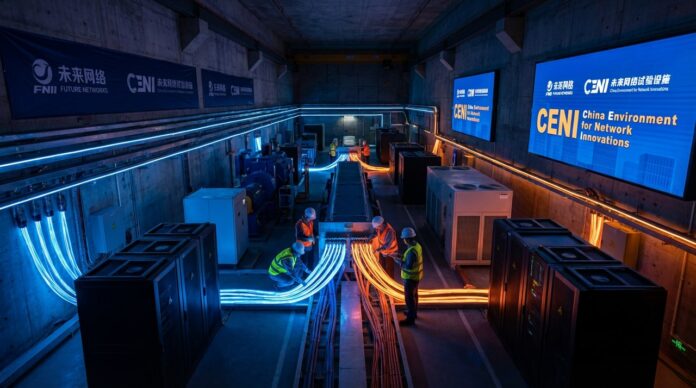 La Chine crée CENI, un réseau de 55 000 km de fibre capable de transférer en 1,6 heure ce qu’internet mettrait une semaine à faire