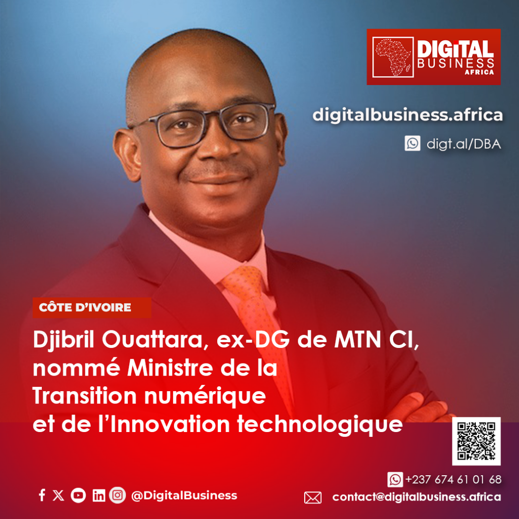 Djibril Ouattara : l’ingénieur-stratège qui prend les rênes de la Transition numérique en Côte d’Ivoire