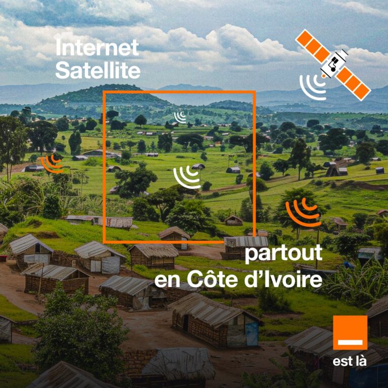 Orange Sat : le satellite, un nouveau levier pour connecter toute la Côte d’Ivoire