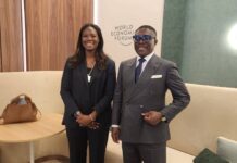 À Davos, Teodoro Obiang Nguema Mangue ouvre les portes de Malabo à Kate Kallot d’Amini IA pour structurer la transformation numérique de la Guinée équatoriale Teodoro Obiang Nguema Mangue ouvre les portes de Malabo à Kate Kallot d'Amini IA