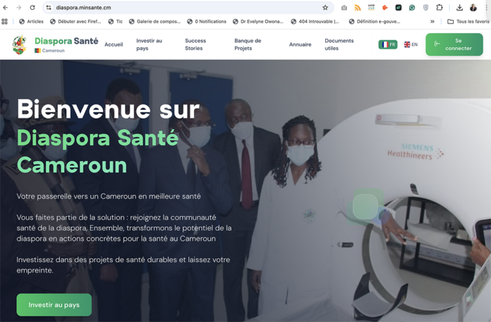 E-santé & GovTech au Cameroun : Diaspora Santé, la plateforme qui connecte l’expertise mondiale au système de santé national