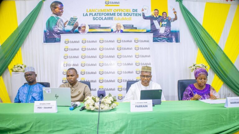 Mali : La plateforme de soutien scolaire « EDUMALI » officiellement lancée [Visitez !]