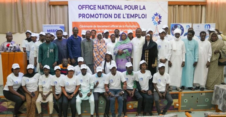 Tchad : 50 jeunes sans emploi seront formés aux métiers du numérique