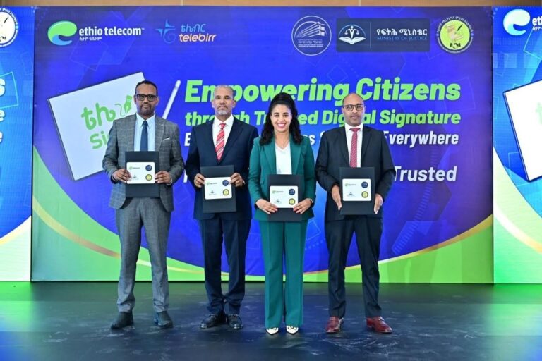 Éthiopie : Ethio Telecom lance  « teleSign » pour la signature numérique et la vérification d’identité